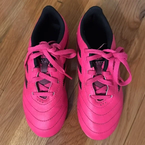 Adidas Pink Soccer Cleats Girls 13K - Picture 9 of 10